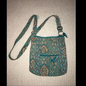 Vera Bradley Cross-body in Totally Turq